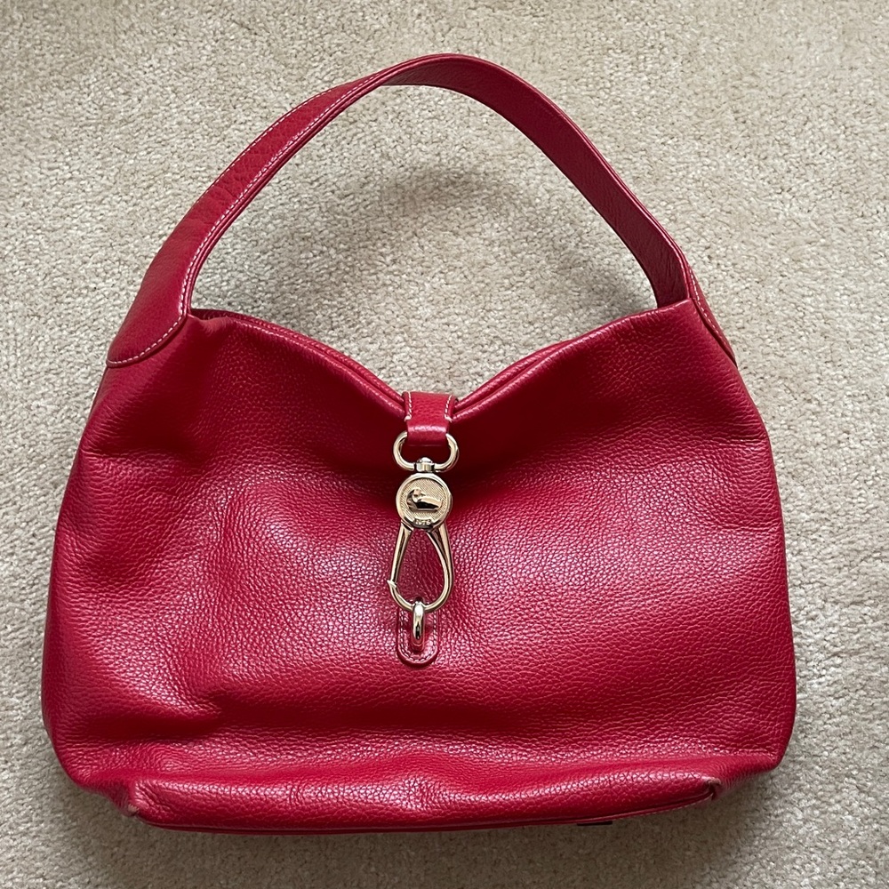 Chic Red Women's Dooney & Bourke Shoulder Bag